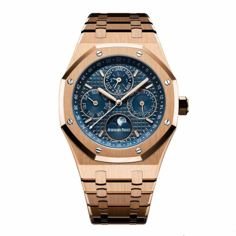 AP Rose Gold Blue Dial Replica